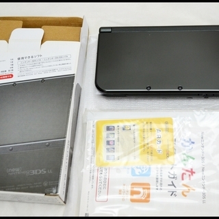 未使用 New ニンテンドー 3DS LL 本体 メタリックブラック Nintendo 任天堂の画像