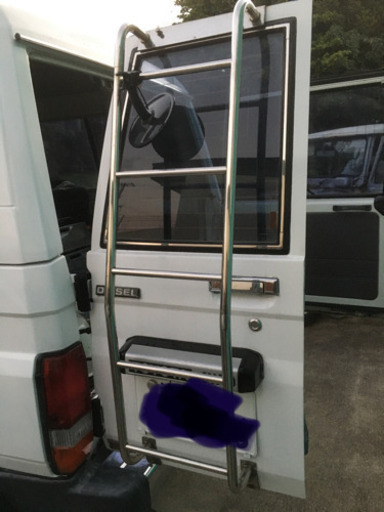 ランクル70 リアラダー