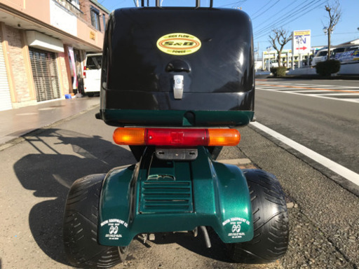 ホンダ ジャイロ キャノピーワゴン仕様 300ｋｍ前後に新駆動系,グリーンパールメタ塗装 ミニカー 新品社外オプション程度調子良し 湘南発☆