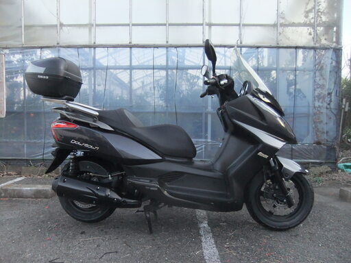 キムコダウンタウン125i 実動中古美車(低走行)タイヤ前後新品交換済み