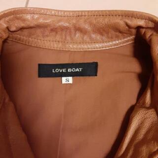 再お値下げ　LOVE  BOAT  本革ライダース　Sサイズの画像