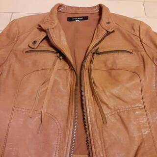 再お値下げ　LOVE  BOAT  本革ライダース　Sサイズの画像