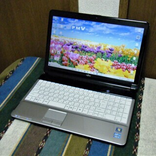 💖良品/15.6型/アルマイトシルバー/新品✨10キー付きKB/高性能🆙Core i5/光速☆彡新品✨大容量！SSD480GB/快適♬メモリ8GB/HDMI📺/MS Offce2016📒✎/すぐ使えるWindows10♪リカバリーメディア付📀/すぐ繋がるWi-Fi📶/DVDコピー可💿/WEBカメラ📹/点検整備清掃済み😊/FUJITSU LIFEBOOK AH42/Cの画像