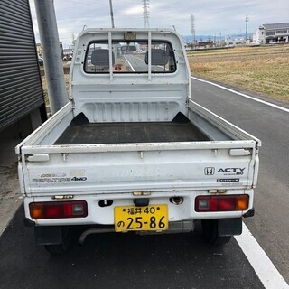 総額7.8万円 平成2年式 ホンダ アクティ トラック4WD (HA4) 10.9