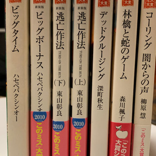 【文庫本】このミス大賞の画像