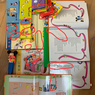 マジックペンセット ディズニー英語システム DWE 2019年3月まで 最新版前