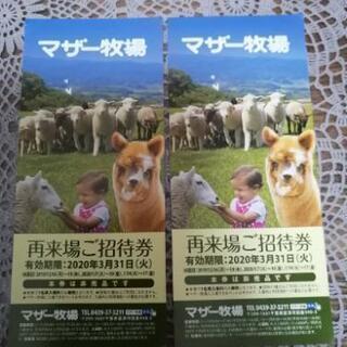 マザー牧場招待状