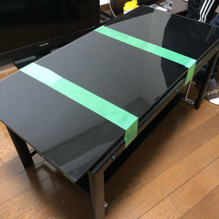 テレビ台 ガラス あげます