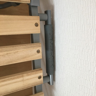 折りたたみ　スノコベッドの画像