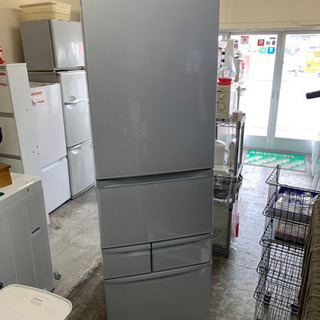 万代店　東芝 冷蔵庫 426L 2013年 5ドア VEGETA 自動製氷 真ん中野菜室 GR-43ZZ (