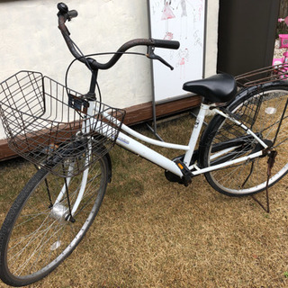 【中古】27インチ　自転車　ママチャリ