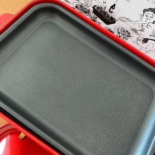 BRUNO（ブルーノ）ホットプレート　赤の画像