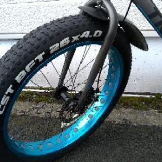 【再値下げしました】ファットバイクTRINXトリンクスT106の画像