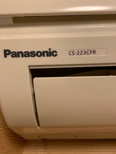 Panasonic/エアコン/CS-223CFR-W/2013製