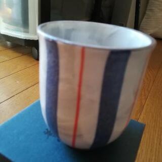 美濃焼粉引き　湯呑みの画像