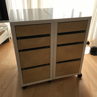 イケア  ＭＩＣＫＥ　引出しユニット　2個