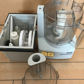 専用アムウェイ Amway 新品アムウェイ フードプロセッサー セット です @ 18年製 アムウェイ フードプロセッサー 説明書パーツ付フル