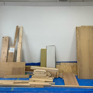 決まりました 無料 DIY 木材 合板 2×4材 あげます