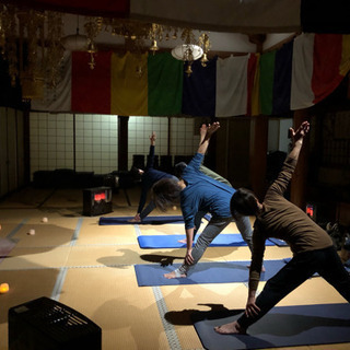 お寺ヨガ in 龍谷寺（湖西市）の画像