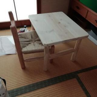 椅子　学習机は作成します