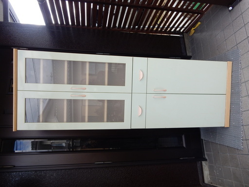 ～取引中～【省スペース幅せま６０㎝未満】日本製食器棚