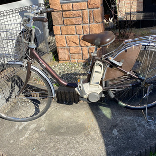 ヤマハパス　　車体とバッテリー5つ、充電器付き