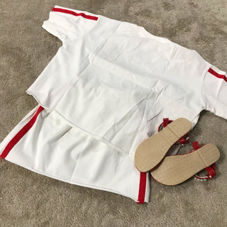 新品☆韓国☆キッズ☆セットアップ☆サンダル付き☆の画像