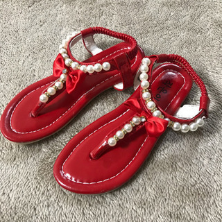 新品☆韓国☆キッズ☆セットアップ☆サンダル付き☆の画像