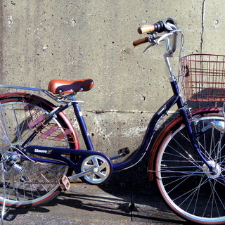 中古自転車　２６インチ　６段変速　