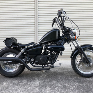 50cc本格アメリカン❗️ HONDA マグナ50 マッドブラッ...