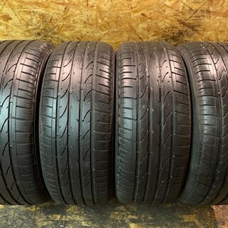 BS/DUELER H/P SPORT 235/55R17 溝あり夏タイヤ 12年製 4本Set BMW/X3 アウディ/A3 Q3等 (TH62) クレジットカード QR決済可能