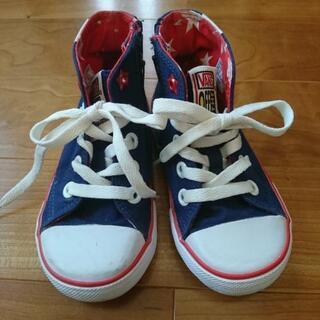 VANSスニーカー 18㎝の画像