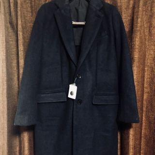 新品タグ付き チェスターコートの画像