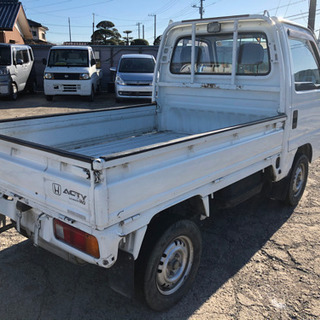 カーショップエイブル ホンダ　アクティトラック　4WD！デフロック！ウルトラローギア！早い者勝ち！コミコミ5.1万！下取り、配送可能！の画像