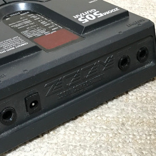 【ZOOM 505 GUITAR 本体・AC ADAPTOR エフェクター】の画像