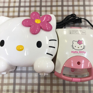 無料✨ハローキティ✨😚✨ホットサンドメーカー✨😚✨ＨＰ－４３８２...