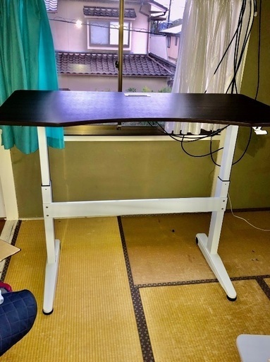 【そこそこ美品】昇降式デスク