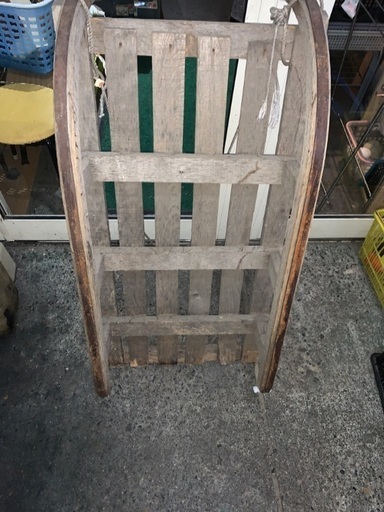木製ソリ　中古