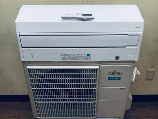 富士通 FUJITSU 18畳用 AS-M56G2W ハイスペックルームエアコン お掃除機能搭載 2017 禁煙環境 動作OK美品