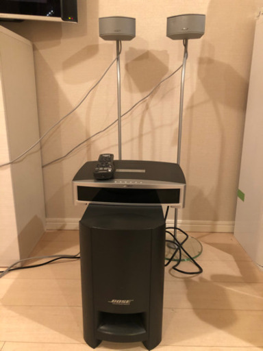 BOSEスピーカー、CD、DVDプレーヤーセット