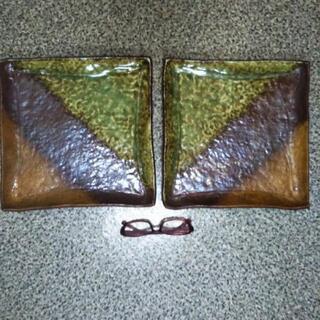 和柄　大皿　28cm×28cm×8ミリ