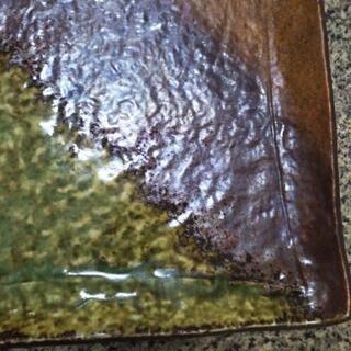 和柄　大皿　28cm×28cm×8ミリの画像