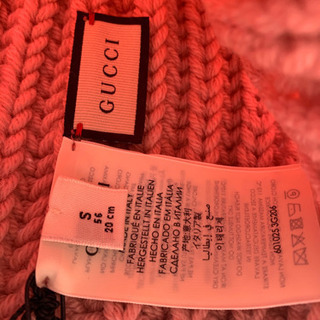 GUCCI ニット帽　(未使用新品)の画像
