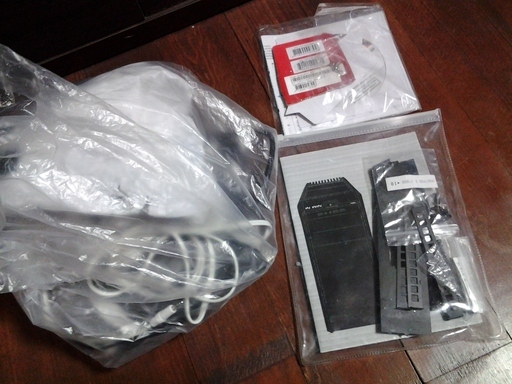 PCケース＋電源ユニット＋色々　組み立てパソコン用