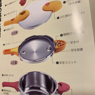 ☆ 必要な方に！ 圧力鍋の画像
