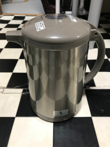 冷蔵庫・洗濯機祭り30％OFF【リサイクルサービス八光　田上店】象印 沸とう電気ポット 1.0L CH-DT10-XJ ステンレスブラウン