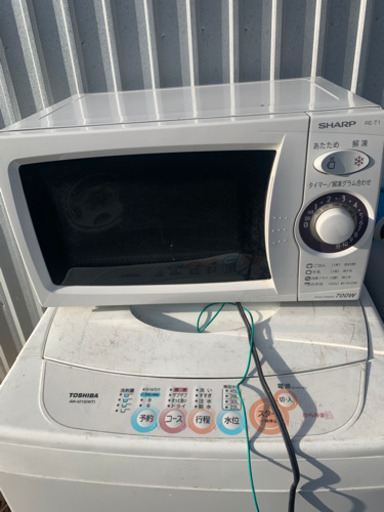 シャープ電子レンジ  中古