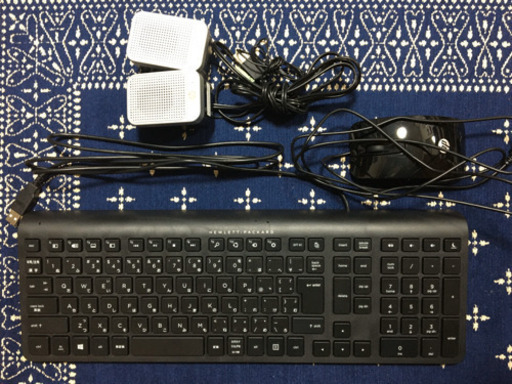 HP PCキーボード、マウス、スピーカー