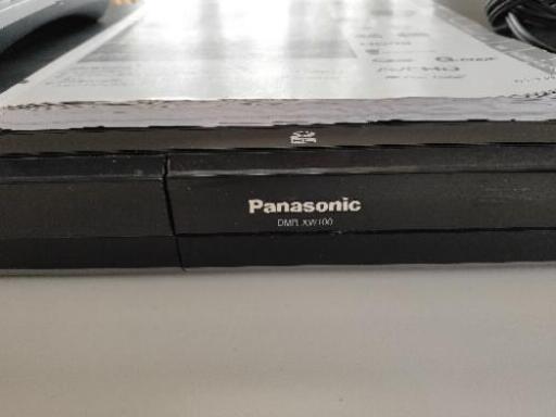 Panasonic ハイビジョン DIGA DMR-XW100-K DVDレコーダー