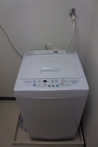 全自動洗濯機☆中古☆4.6kg☆DAEWOO☆DW-46BW☆2015年式